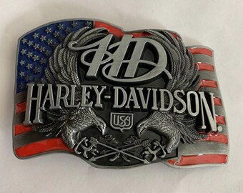 stainless steel belt buckle with 357 shells and ibew left fist over harley logo stainless steel belt buckle with 357 shells and ibew left fist over harley logo