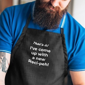 funny gamer gift Black Apron Ignis New Recipe Final Fantasy 15