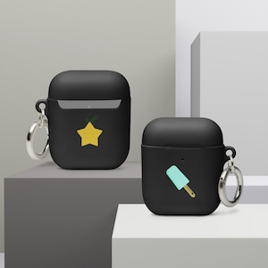 Gift for Gamers Airpod Case and AirPods Pro case Sea Salt Ice Cream and Paopu Fruit Kingdom Hearts inspired by Kingdom Hearts
