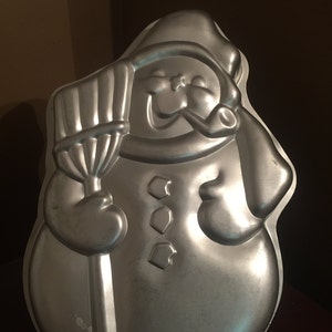Snowman Cake Pan - Wilton 1980