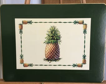 Vintage Pineapple Placemats: Welcome and Hospitality!