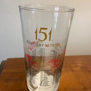 151st Kentucky Derby 2025 Collectible Mint Julep Glass