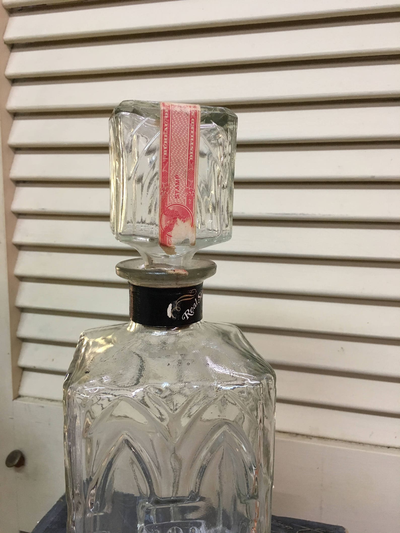 Ezra Brooks Bourbon Decanter Etsy