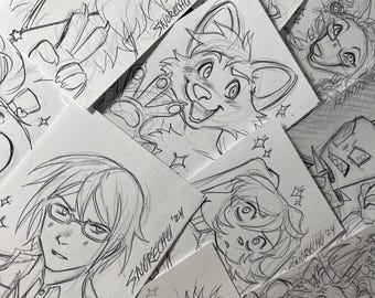 Custom Miniature Art Piece Sketch