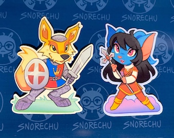 Neopets Darkest Faerie Stickers