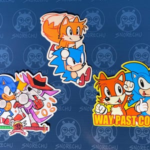 Classic Sonic Stickers