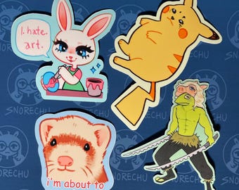 Silly Meme Stickers For Expressing Yourself