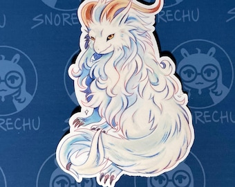 Legend of Mana Vadise the Dragon Sticker