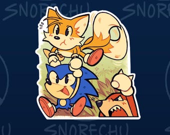 Sonic 3 & Knuckles Sticker