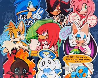 Sonic Adventure 2 Battle Stickers + Chao!