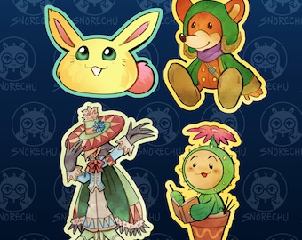 Legend of Mana Seiken Densetsu Inspired Stickers