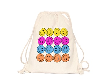 emoji drawstring bags