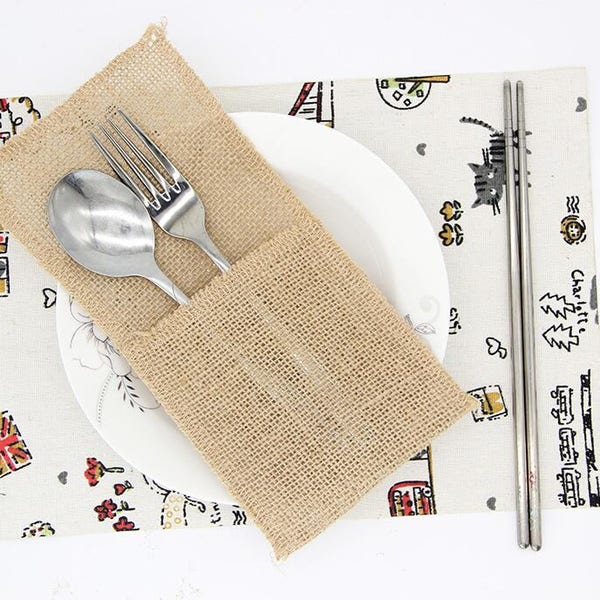 Silverware Bags Etsy