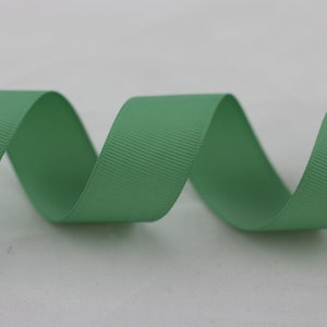 Grosgrain Ribbon,Green,Sage Green,1&quot;,1inch, 25mm,10yards,Handicraft,Hair Bows,Wedding,Party Decor,Textile,Craft Supply,Ornament,DIY