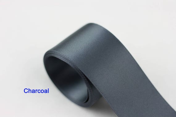 Black Satin Ribbon 2 Inch