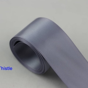 Double faced satin ribbon,Purple,1.5”, 1-1/2 inch, 38 mm, 10 yards,Wedding Decor,Gift Wrapping,Craft Supply,Hair Bows Accessory