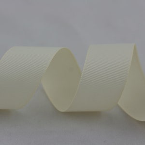Grosgrain Ribbon,Antique White,Off White,1&quot;,1inch, 25mm, 10yards,,Handicraft,Hair Bows Accessory,Wedding,Party Decor,Textile,Ornament,DIY
