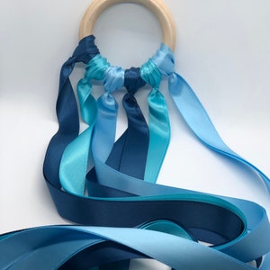 Band Hand Drachen,Luftschlangen,Holzspielzeug, Zauberstäbe, Tanzen Ring, Holz Regenbogen Ring, Geschenk, Geburtstag Dekor, Kinder Party Favor