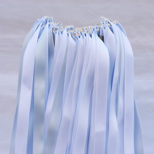 50stk Hochzeits-Zauberstäbe mit Doppelband ohne Glocke, handgefertigte Party-Zauberstäbe, Party-Luftschlangen, Hochzeits-Zauberstäbe, Brautparty Foto-Requisite