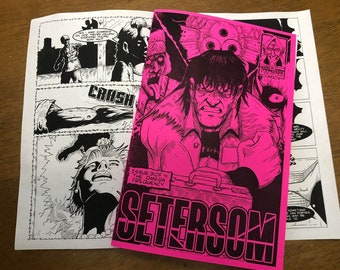 Digital Copy *** SETERSOM - issue 3 - The Omega Frequency | Digital Comic eBook | Self published indie comic book