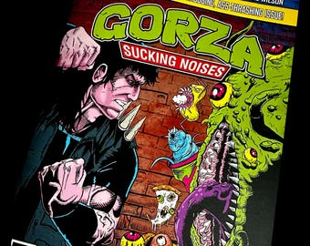 GORZA - SUCKING NOISES | Full-Length Trash Metal Comic Book