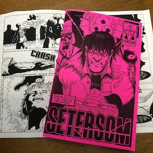 SETERSOM - issue 3 - The Omega Frequency | Self published indie comic book - DIY mini comic