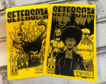 Digital Copy *** SETERSOM - issue 2 - In-Between | Digital Comic eBook | Self published indie comic book