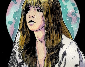 Stevie Nix 11 X 14 Watercolor Art Print