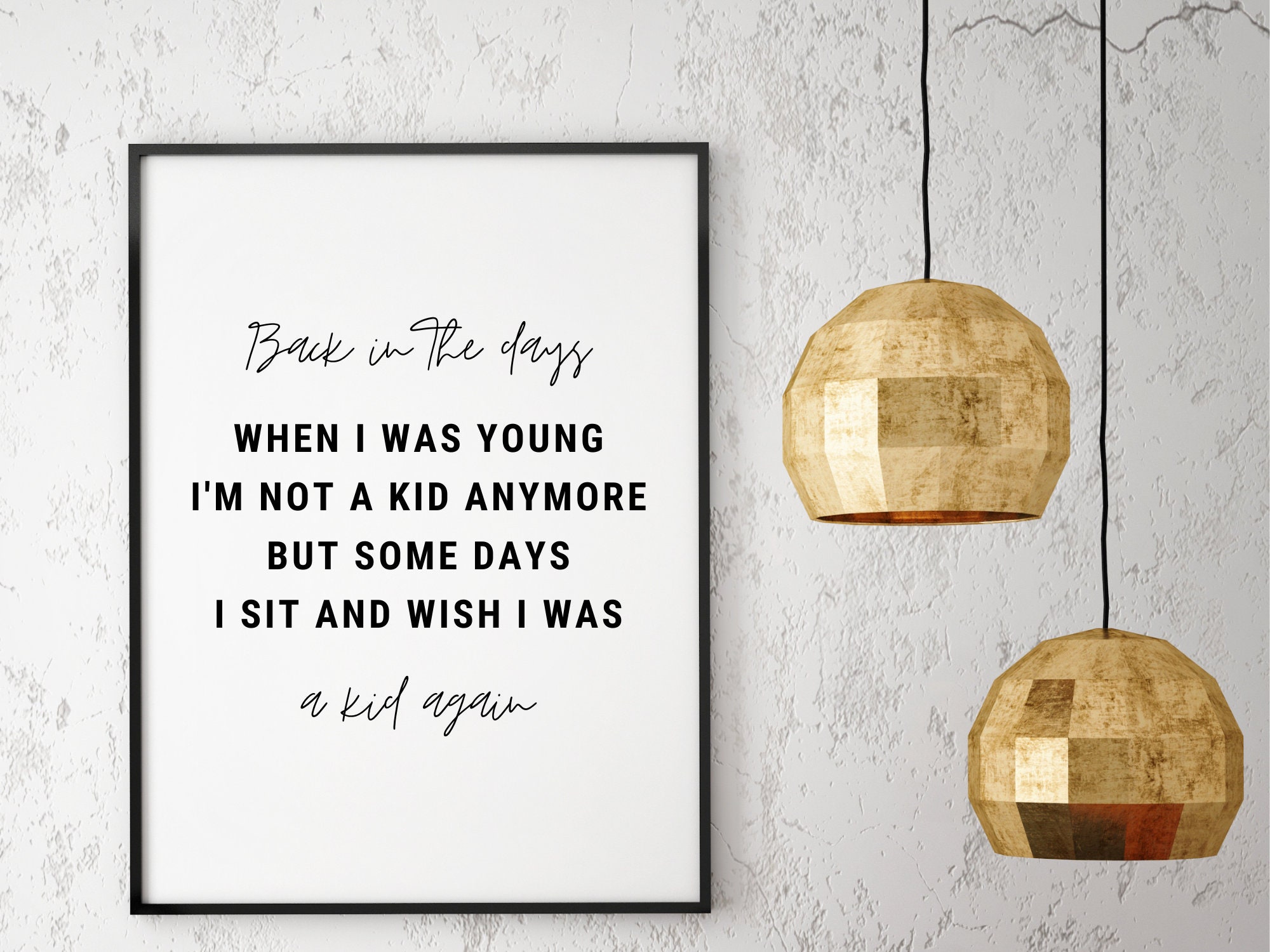 Rap lyrics wall art hip hop lyric prints rap quotes Skeelo Etsy