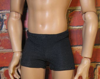 Doll clothing 1/6 scale male underwear simple boy doll boxers apparel for 12" action figure