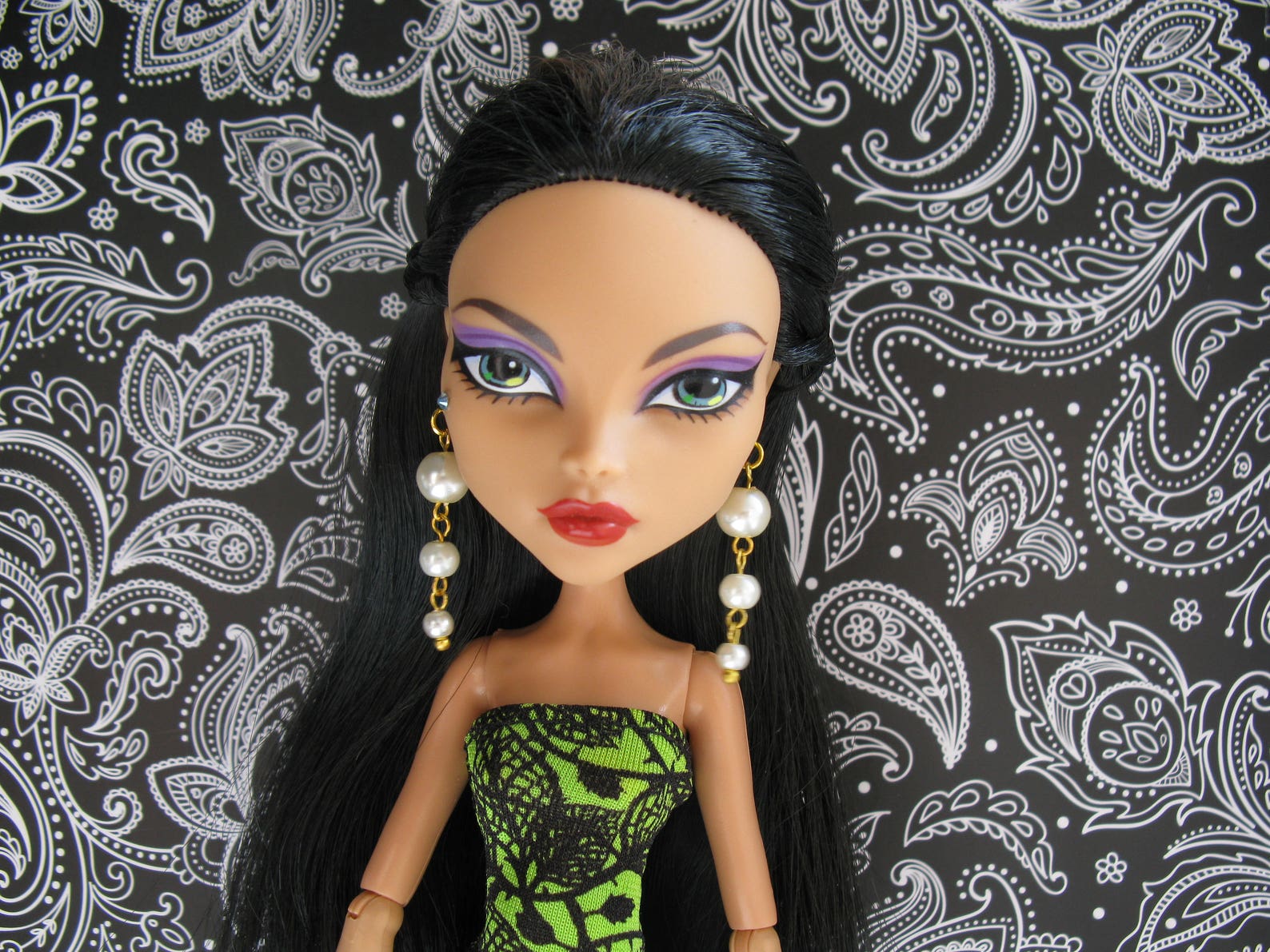 Doll clothing jewelry earrings 1/6 bjd liv moxie monster high | Etsy