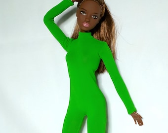 1/6 scale bodysuit: leotard for 11" action figure and fashion doll