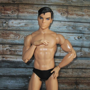 Adult collector doll clothing 1/6 scale male bikini swimwear boy doll underwear for 12 action figure image 1