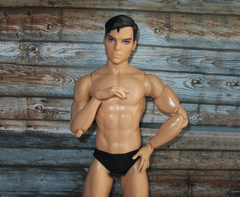 Adult collector doll clothing 1\/6 scale male bikini swimwear boy doll underwear for 12