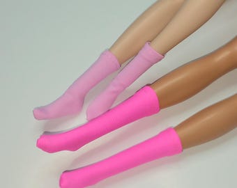 1/6 scale elastic midi socks for 11" action figure and fashion doll