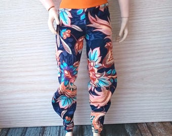 1/6 scale yoga pants: athletic gym clothes for 12" male fashion doll, action figure