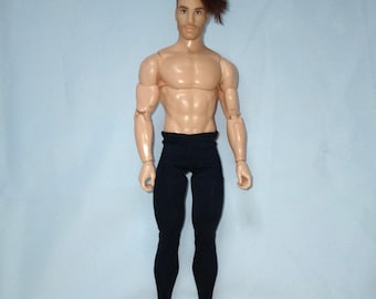 1/6 Scale Leggings: Athletic Gym Clothes for male fashion doll and action figure