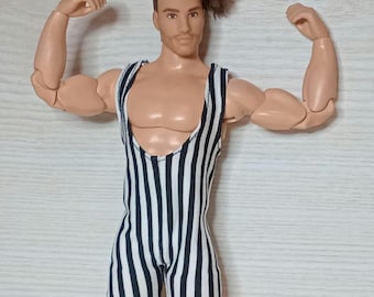 1/6 Scale Bodysuit: for  Male Doll and Action Figure