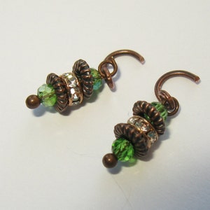 Doll jewelry 1/6 scale earrings &quot;Antique Lights&quot; for 12&quot; figures fashion doll