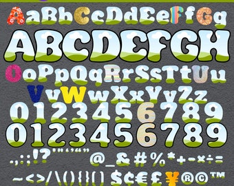 Alfabeto de Jubilant Times: marcos festivos de Canva: plantillas digitales para el deleite creativo