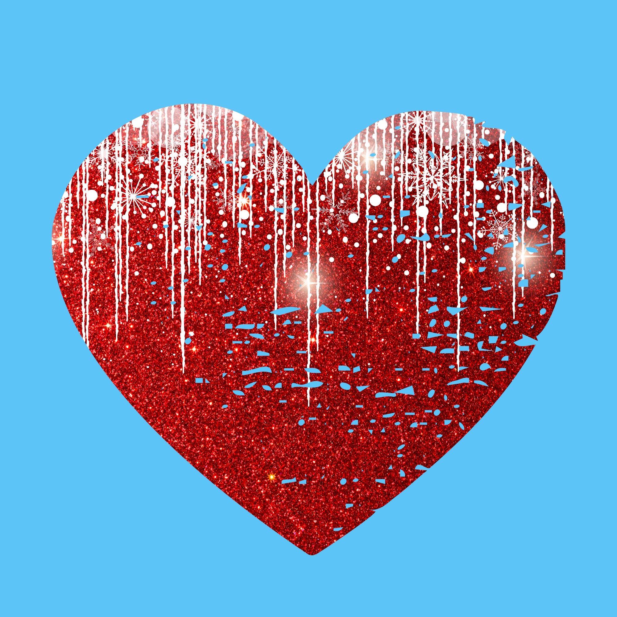 9 Heart Shape Canva Frames – Editable Digital Templates for Photos ...