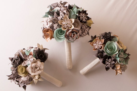 How to Make a Cascading Paper Flower Bouquet