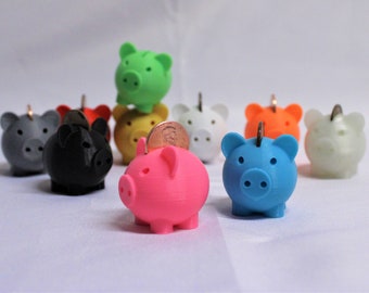 2x Penny Pig Bank - 16 couleurs différentes