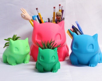 Bulbasuar Planter - 13 Colors - 4 Sizes
