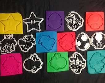 Cortador de galletas de Mario