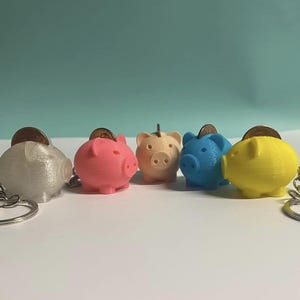 Penny Pig Bank - 16 Different Colors