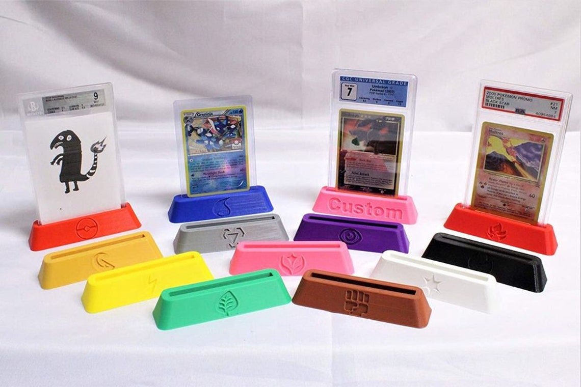 TCG Card Stand PSA & Toploaders Etsy