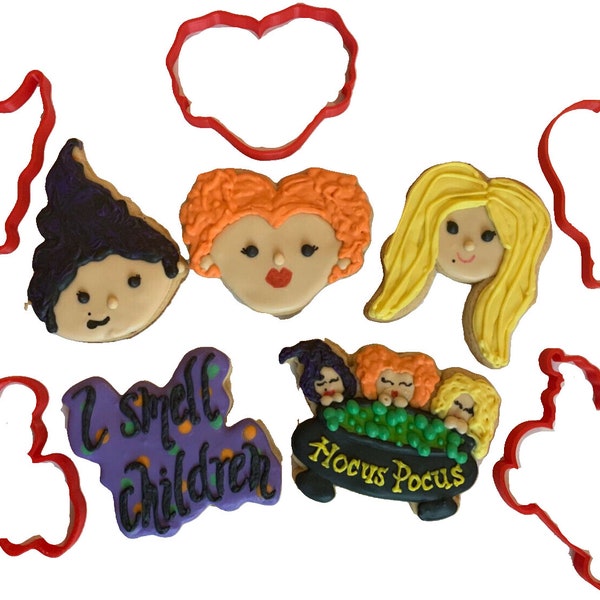 5x Hocus Pocus  Coookie Cutter