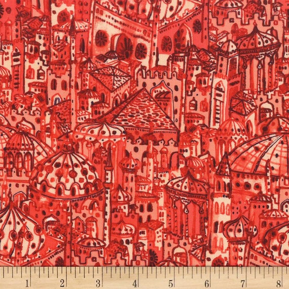 Paintbrush Studio Tissu Bague Anneau Vintage Téléphone Rouge Demi Mètre
