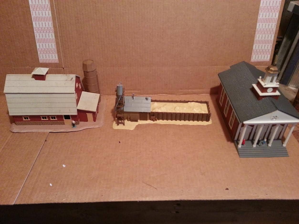 Vintage HO Scale Model Railroad Houses & Buildings 10 Etsy